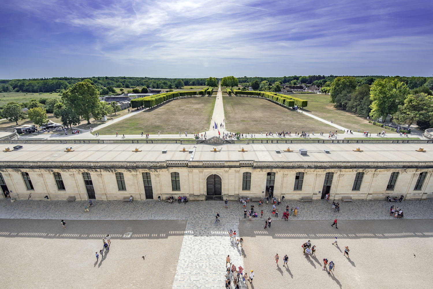 vistas desde el castillo de chambord