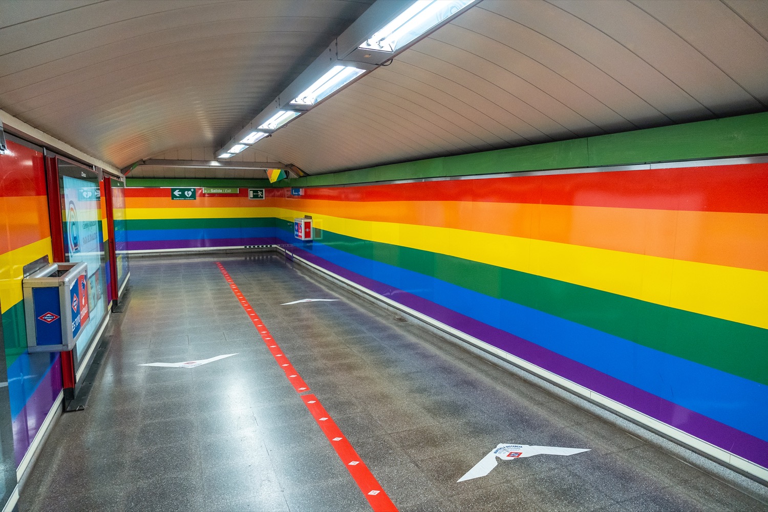 estación de metro en chueca