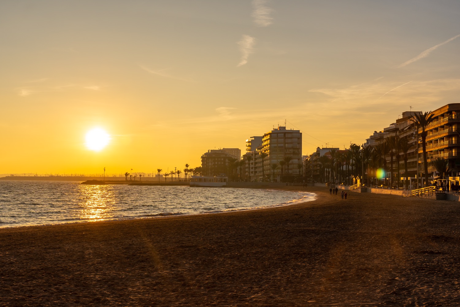 atardecer en torrevieja